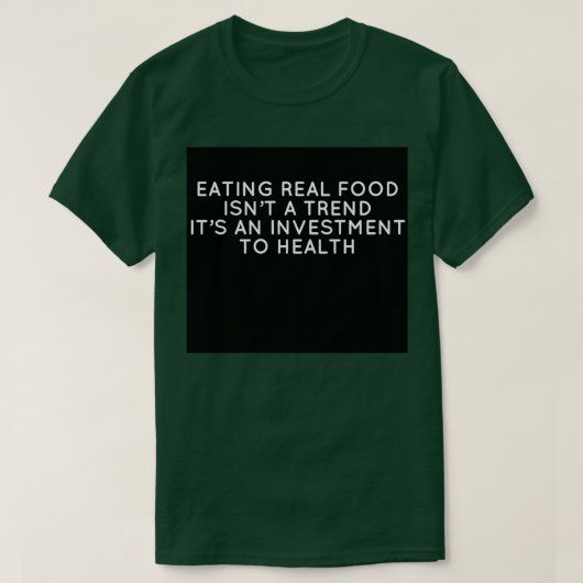 食べ実在食 Tシャツ (デザイン正面)