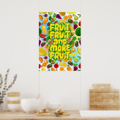 食べ実 | ビーガンおよび工場ベースのモチベーション ポスター (キッチン)