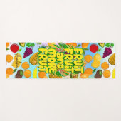 食べ実 |健康やる気を起こさせる食べ物 ヨガマット (正面(横))