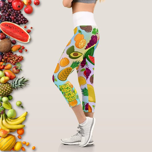 食べ実 |健康やる気を起こさせる食品ヨガ カプリレギンス