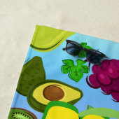 食べ実 |健康やる気を起こさせる食品ヨガ ビーチタオル (インサイチュ)