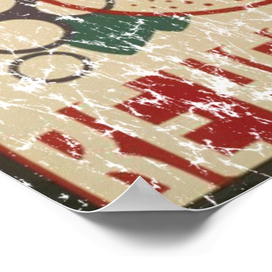 食べ実 – 1938 - 動揺して ポスター (角)