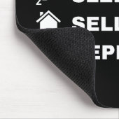 食べ寝て家を売って繰り返す。 マウスパッド (コーナー)