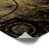 食べ寝る。スケートのポスター ポスター (角)