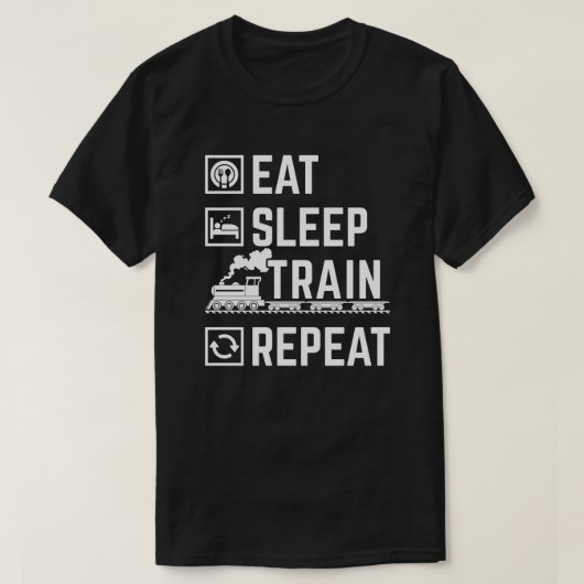 食べ寝る Tシャツ (デザイン正面)
