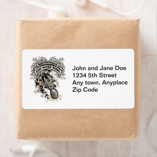 食べ寝モトクロスに ラベル (インサイチュ)