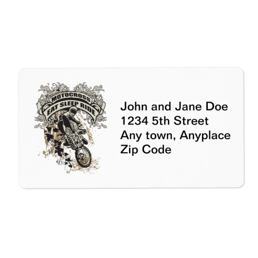 食べ寝モトクロスに ラベル (正面)