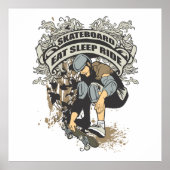 食べ寝付き ポスター (正面)