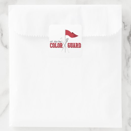 食べ寝入り スクエアシール (バッグ)