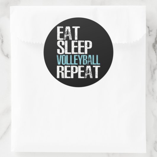 食べ寝用バレーボールの再素晴らし生競技 ラウンドシール (バッグ)