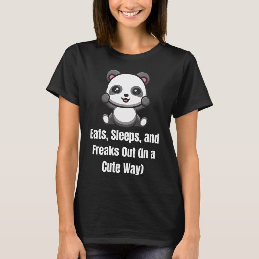 食べ寝癖 Tシャツ (正面)
