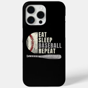 食べ寝野球中継おもしろい球選手 iPhone 15 PRO MAXケース