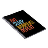 食べ寝野球 ノートブック (右側)