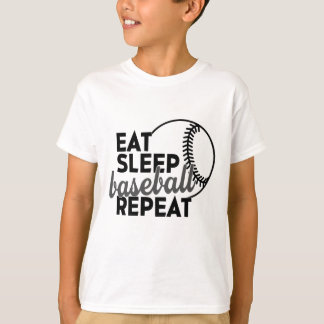 食べ寝野球 Tシャツ