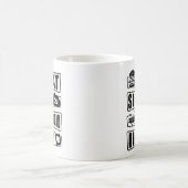 食べ寝鉄道リピート蒸気列車 コーヒーマグカップ (中央)