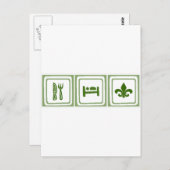 食べ寝… ポストカード (正面/裏面)