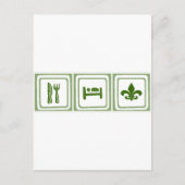 食べ寝… ポストカード (正面)