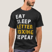 食べ寝 Tシャツ (正面)