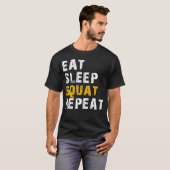 食べ寝 Tシャツ (正面フル)