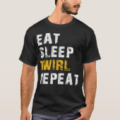 食べ寝 Tシャツ (正面)