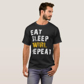 食べ寝 Tシャツ (正面フル)