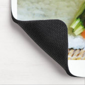 食べ寿司食品健康米ごまサケ マウスパッド (コーナー)