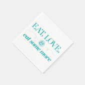 食べ愛と食べもっと スタンダードカクテルナプキン (角)