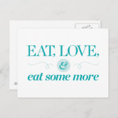 食べ愛と食べもっと ポストカード (正面/裏面)