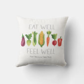 食べ感じ井戸水オーガニック色野菜 クッション (裏面)