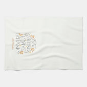 食べ感謝してい与えThanksing Kitchen Toolls キッチンタオル (横)