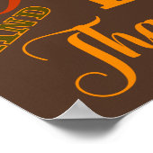 食べ感謝秋秋 ポスター (角)