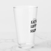 食べ掃除。重いリフト。眠れ。 タンブラーグラス (右)