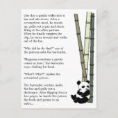 「食べ撃離れて」 ポストカード (正面)