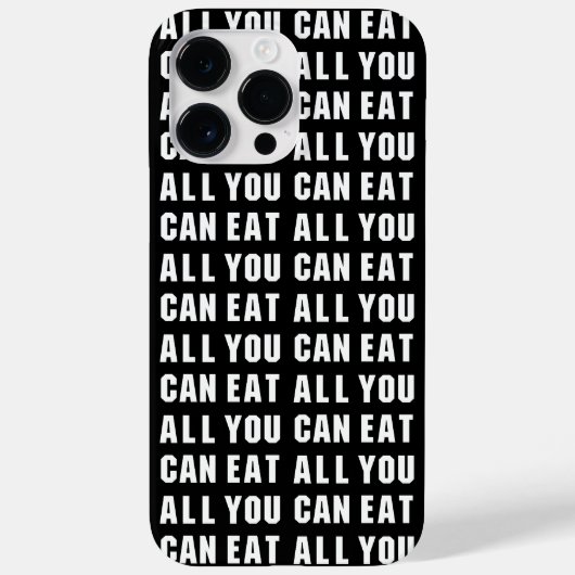 食べ放題 Case-Mate iPhoneケース (裏面)
