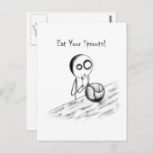 食べ新芽 ポストカード (正面/裏面)