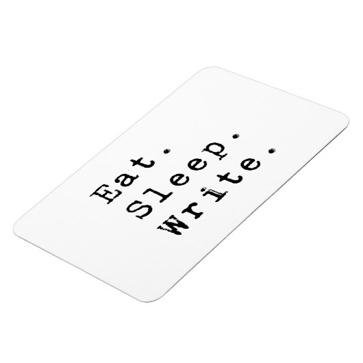 食べ書寝る マグネット (左側)