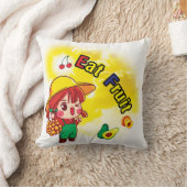 食べ果枕 クッション (ブランケット)