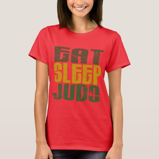 食べ柔道1 Tシャツ (正面)