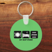 食べ株 キーホルダー (正面)