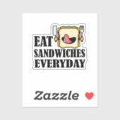 食べ毎日のサンドイ楽しむッチ シール (シート)