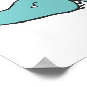 食べ泡 ポスター (角)