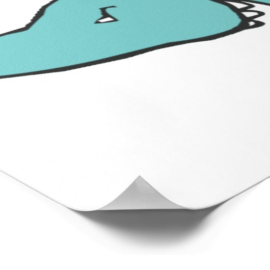 食べ泡 ポスター (角)