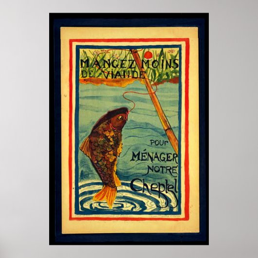 食べ牛の肉を救減らす ポスター (正面)