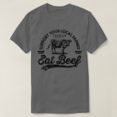 食べ牛 Tシャツ (デザイン正面)