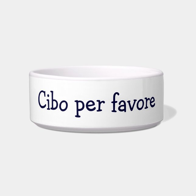 「食べ物お願い」「CIBO PER FAVORE」ボイタリアンール ボウル (正面)