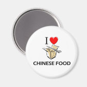 食べ物が大好中国のき マグネット (正面/裏面)