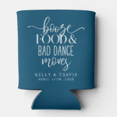 食べ物と踊りの悪い動きを結婚クーラーボックス 缶クーラー (裏面)