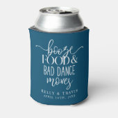食べ物と踊りの悪い動きを結婚クーラーボックス 缶クーラー (缶裏面)