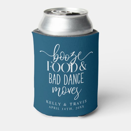 食べ物と踊りの悪い動きを結婚クーラーボックス 缶クーラー (缶裏面)