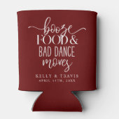 食べ物と踊りの悪い動きを結婚クーラーボックス 缶クーラー (裏面)